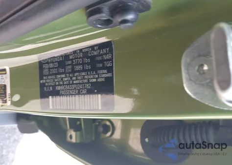 2023 Hyundai Venue Sel/Limited from USA, damaged, VIN KMHRC8A33PU241782